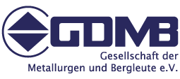 GDMB Logo blau text kurven